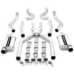 MagnaFlow Stainless Steel Crossmember-Back Exhaust System - Gas                                     