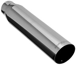 MagnaFlow 3" Exhaust Tip - Stainless, Weld-On for 3" Tailpipe - MF35101