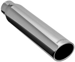 MagnaFlow 3-1/2" Exhaust Tip - Stainless, Weld-On for 3" Tailpipe - MF35113