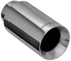 MagnaFlow 3-1/2" Exhaust Tip - Stainless, Weld-On for 2-1/4" Tailpipe - MF35125