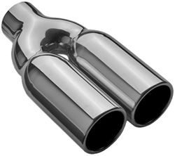 MagnaFlow 3" Exhaust Tip - Stainless, Weld-On for 2-1/4" Tailpipe - MF35167
