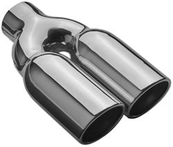 MagnaFlow 3" Exhaust Tip - Stainless, Weld-On for 2-1/4" Tailpipe - MF35168