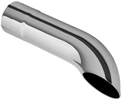 MagnaFlow 3-1/2" Exhaust Tip - Stainless, Weld-On for 3-1/2" Tailpipe - MF35178