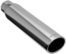 MagnaFlow 3-1/2" Exhaust Tip - Stainless, Weld-On for 2-1/4" Tailpipe - MF35217