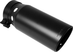 MagnaFlow Exhaust Tip for 4" Tailpipe - Clamp On - 5" Diameter - Stainless Steel - Black - MF35220