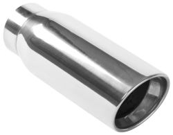 MagnaFlow 4-1/2" Diameter Exhaust Tip - Stainless, Weld-On for 3-1/2"" Tailpipe - MF35232