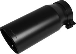 MagnaFlow Exhaust Tip for 4" Tailpipe - Clamp On - 5" Diameter - Stainless Steel - Black - MF35240