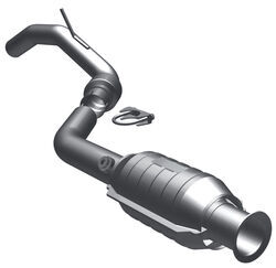 MagnaFlow Ceramic Catalytic Converter w/O2 Ports - Stainless Steel - Direct Fit - MF49031