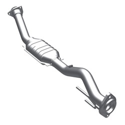 MagnaFlow Ceramic Catalytic Converter w/O2 Port - Stainless Steel - Direct Fit - MF49191