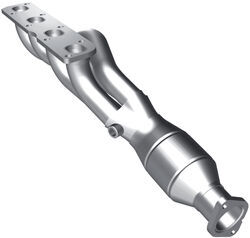 MagnaFlow Ceramic Catalytic Converter - Stainless Steel - Direct Fit - MF49356