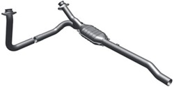 MagnaFlow Ceramic Catalytic Converter - Stainless Steel - Direct Fit - MF49661