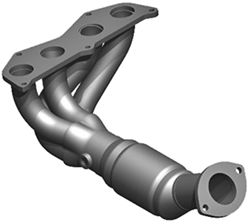 MagnaFlow Stainless Steel, Spun Catalytic Converter - Direct-Fit - MF50803