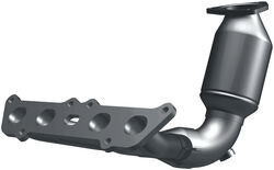 MagnaFlow Ceramic Catalytic Converter - Stainless Steel - Direct Fit - MF50882