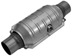 MagnaFlow Stainless Steel Catalytic Converter w/ Mid-bed O2 Port - Universal - MF54053