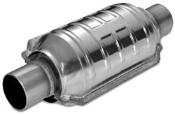 MagnaFlow Polished, Stainless Steel Catalytic Converter - Universal - MF54306