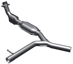 MagnaFlow Ceramic Catalytic Converter w/O2 Ports - Stainless Steel - Direct Fit - MF93665