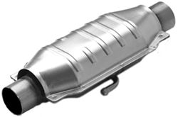 MagnaFlow Stainless Steel Catalytic Converter w/ Dual Air Tubes - Universal - MF94026
