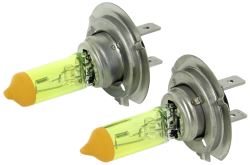 Putco PURE High-Performance H7 Halogen Headlight Bulbs - Jet Yellow