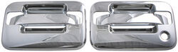 Putco Chrome Door Handle Covers for Ford F150 without Passenger Keyhole - P401001