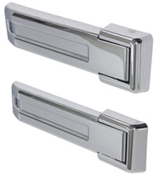 Putco Chrome Rear-Door Hinge Covers for Jeep Wrangler                                               