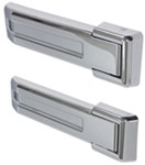 Putco Chrome Rear-Door Hinge Covers for Jeep Wrangler                                               