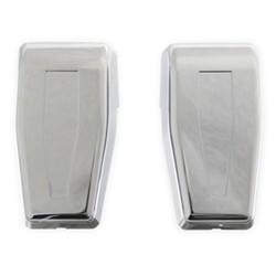 Putco Chrome Rear Window-Hatch Hinge Covers for Jeep Wrangler                                       