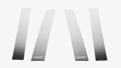 Putco Chrome Decorative Pillar Posts w Etching - Stainless Steel                                    