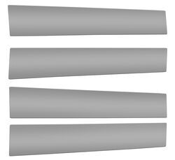 Putco Classic Chrome Decorative Pillar Posts - Stainless Steel - P402669