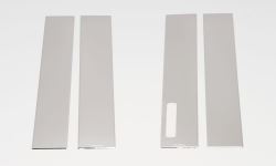 Putco Classic Chrome Decorative Pillar Posts with Key Pad Cutout - Stainless Steel                  