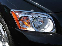 Putco Chrome Head-Lamp Overlays for Dodge Caliber                                                   