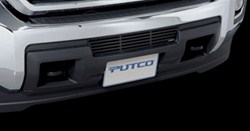 Putco Bar Style Bumper Insert - Stainless Steel - Black - P87196