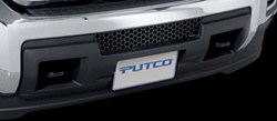 Putco Punch Bumper Insert - Stainless Steel - Black - P88196