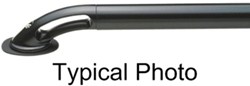 Putco Locker Truck Bed Side Rails - Stainless Steel - Black - P88897