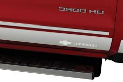 Putco Rocker Panels w Etching - Stainless Steel                                                     