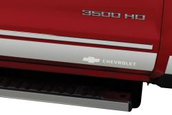 Putco Rocker Panels w Etching - Stainless Steel                                                     