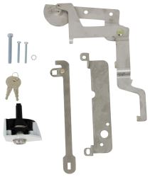 Pop & Lock Custom Tailgate Lock - Manual - White - PAL6101