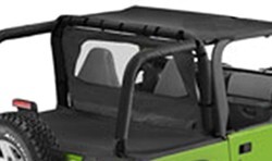 Pavement Ends Cab Curtain for Jeep - Black Diamond