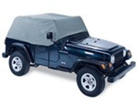 Pavement Ends Canopy Cover for Jeep - Charcoal