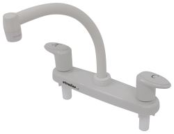 Phoenix Faucets Catalina RV Kitchen Faucet - Dual Lever Handle - White - PF221202