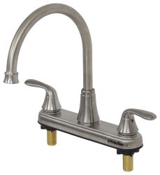 Phoenix Faucets Hybrid RV Kitchen Faucet - Dual Lever Handle - Brushed Nickel - PF231402