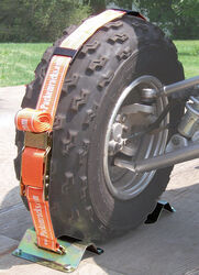 Pack'Em Wheel Tie-Down Kit for Truck Beds and Trailers - 30" Tires - 800 lbs - PK-WTD