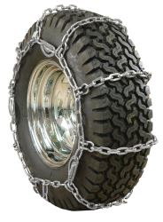 pewag Wide Base Tire Chains w Cams - Ladder Pattern - Grooved Square Link - Assisted Tension - 1 Set