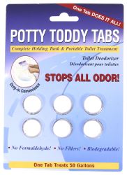 Valterra Potty Toddy Tabs - Qty 6 - Q5000VP