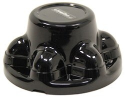 Phoenix USA QuickTrim Hub Cover for Trailer Wheels - 6 on 5-1/2 - ABS Plastic - Black - Qty 1 - QT655B