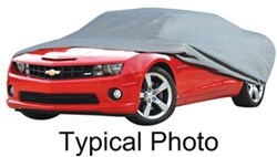 Rampage 4-Layer Outdoor Vehicle Cover - Gray - Universal Fit - 14' 1" to 15' Long      