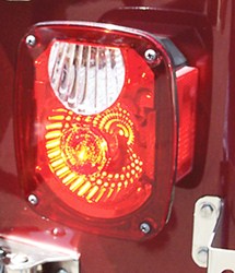 Rampage Diamond Brite Euro Style Tail Light Conversion Kit for Jeep                                 