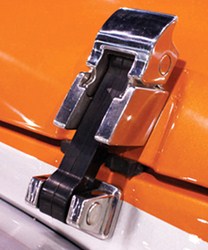 Rampage Hood Catches for Jeep - Polished Stainless Steel - Qty 2                                    