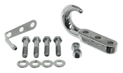 Rampage Tow Hook Kit for Jeep - Chrome Plated Steel - RA7505