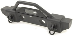 Rampage Mass Articulation Front Recovery Bumper for Jeep - Grille Guard, Light Mounts, Winch Plate  