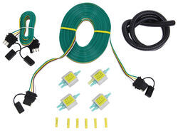 Roadmaster 4-Diode Universal Wiring Kit for Towed Vehicles - 4-Pole Flat Connectors - RM-154